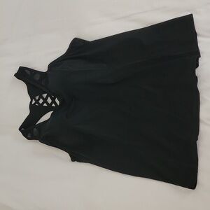 Swim by Cacique 42D Black Tankini Top